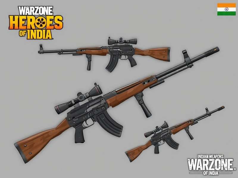 Indian Weapons in Warzone Heroes Of India